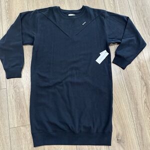 Kendall & Kylie Wedge Black Long Sleeve Dress Large KK6016 NWT‎